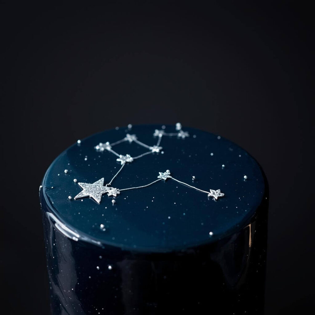 The Night Sky Constellation Cake
