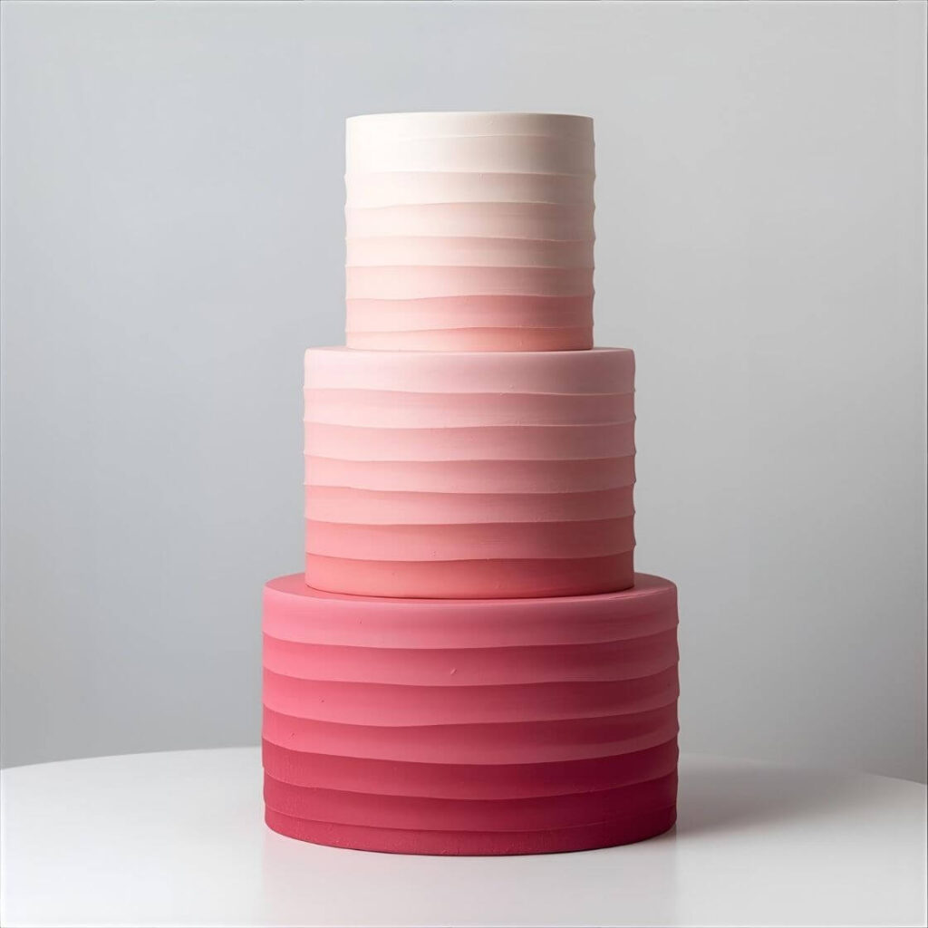 The Ombre Dream Pink Cake