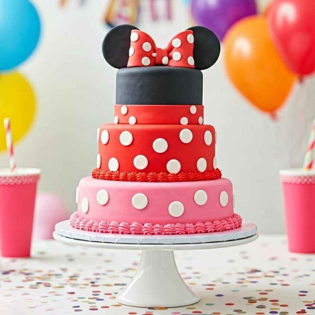 The Polka-Dot Party Mini Cake