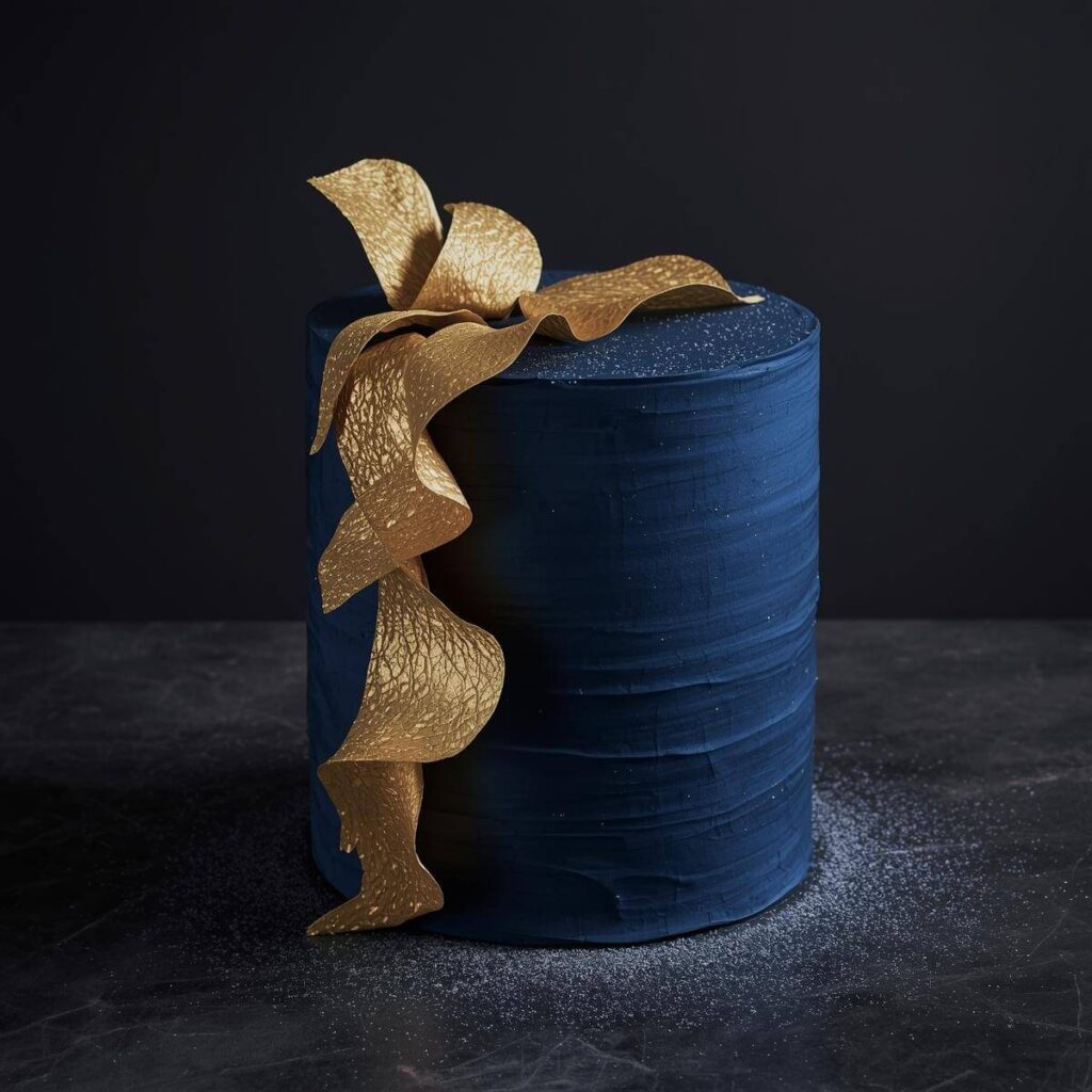 The Sapphire Sparkle Cake