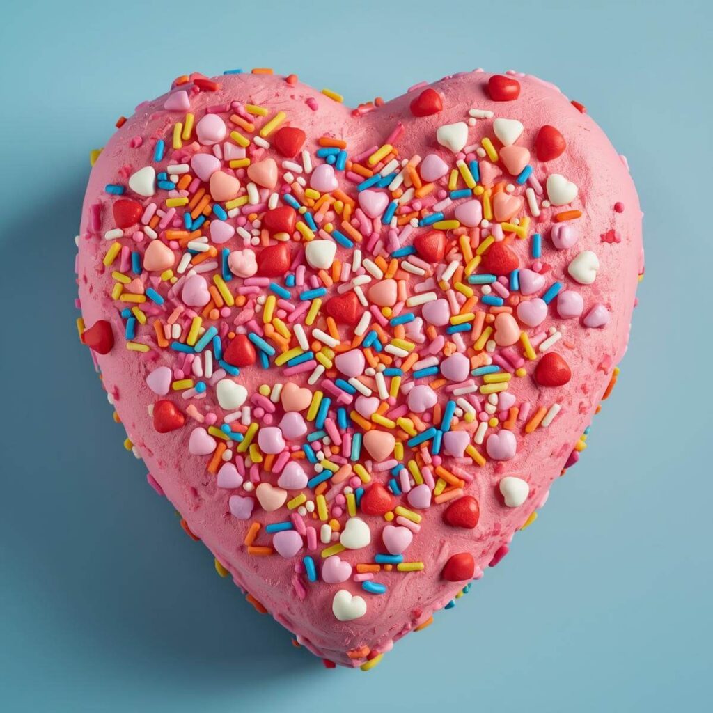 The Sweetheart Confetti Cake