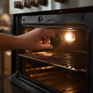Warm Up the Oven Step