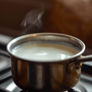 Warm the Milk Step