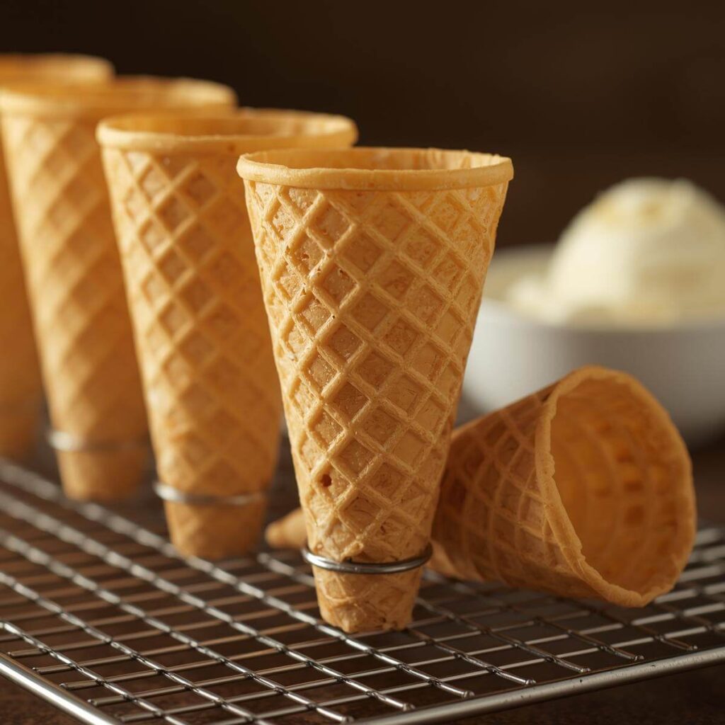 Making Cone Crisp Up Step