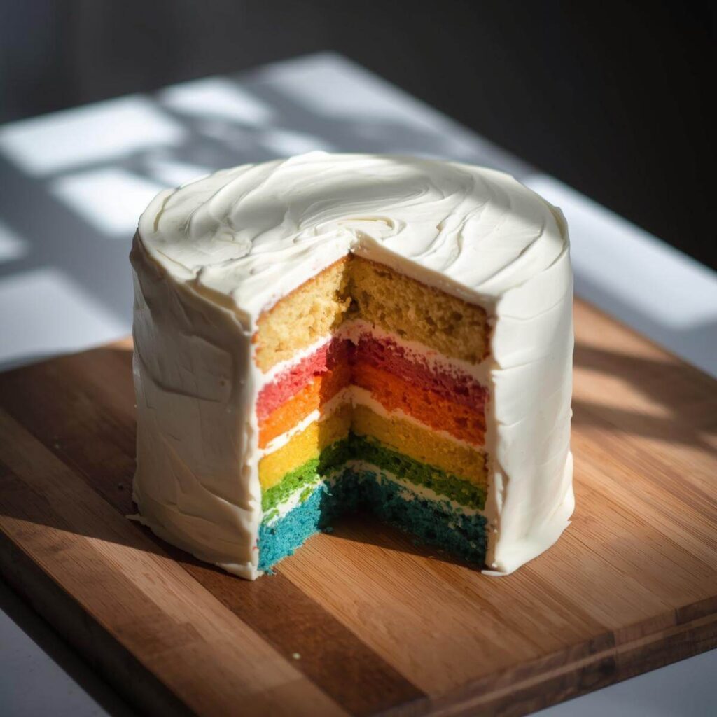 The Rainbow Cake