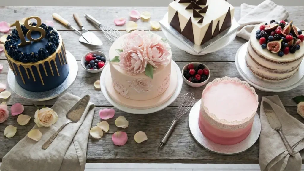 10 Dreamy Debut Cake Designs Simple 1 & 2 Layer Ideas