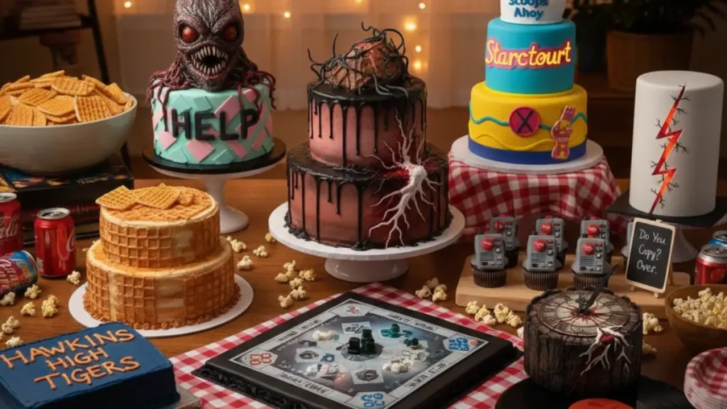 Stranger Things Cake Designs Ideas for Your Next Watch Party
