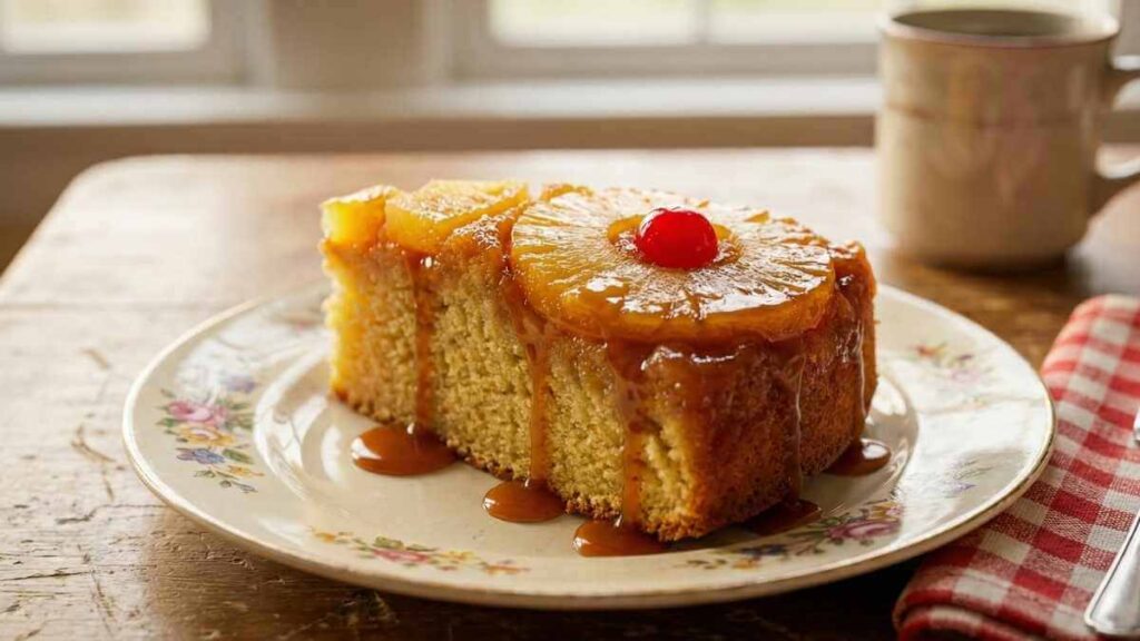 My Grandma Pineapple Upside Down Cake Recipe