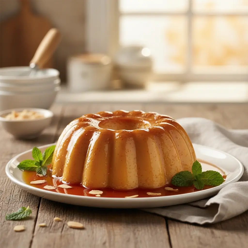 Caramel Custard Pudding