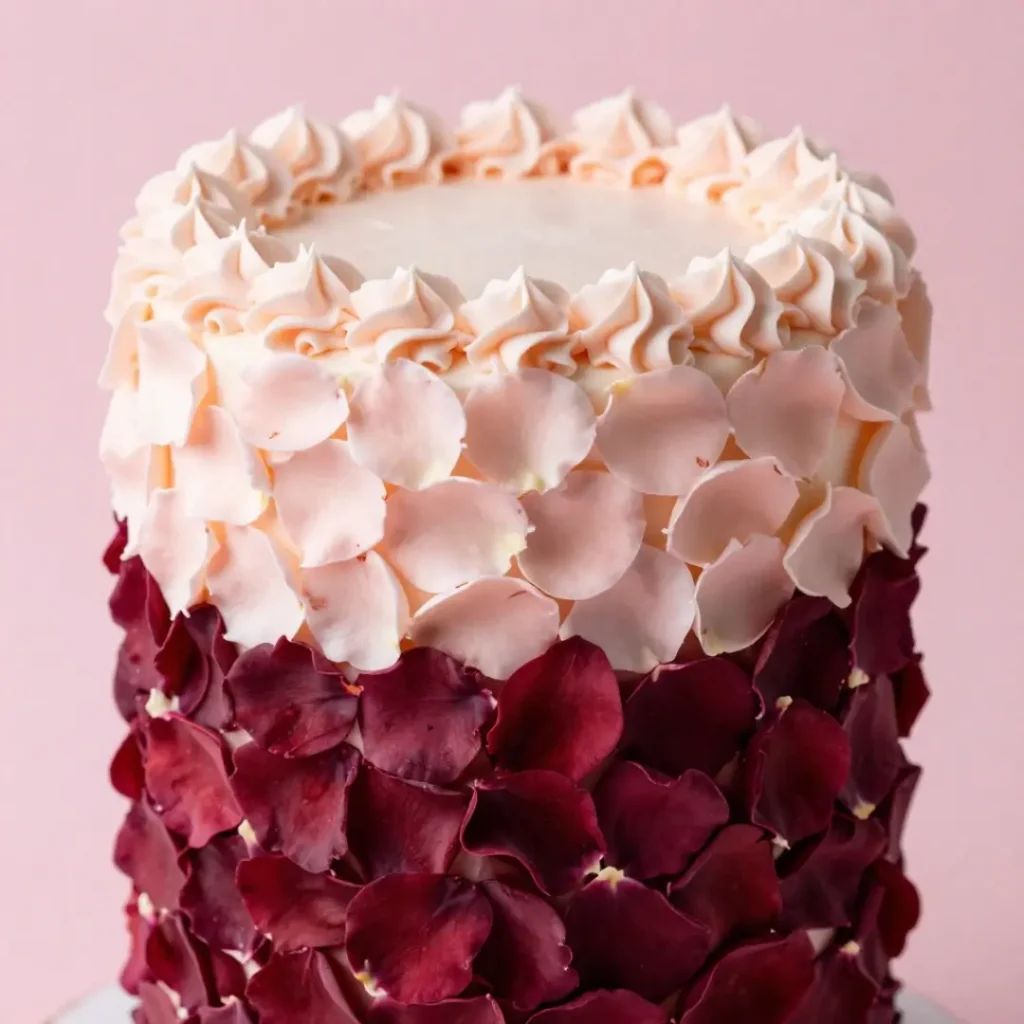 Ombré Petal Perfection Cake