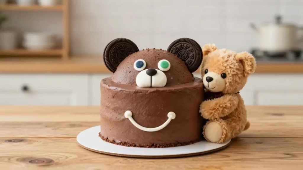 Easy homemade teddy bear cake recipe teddy day