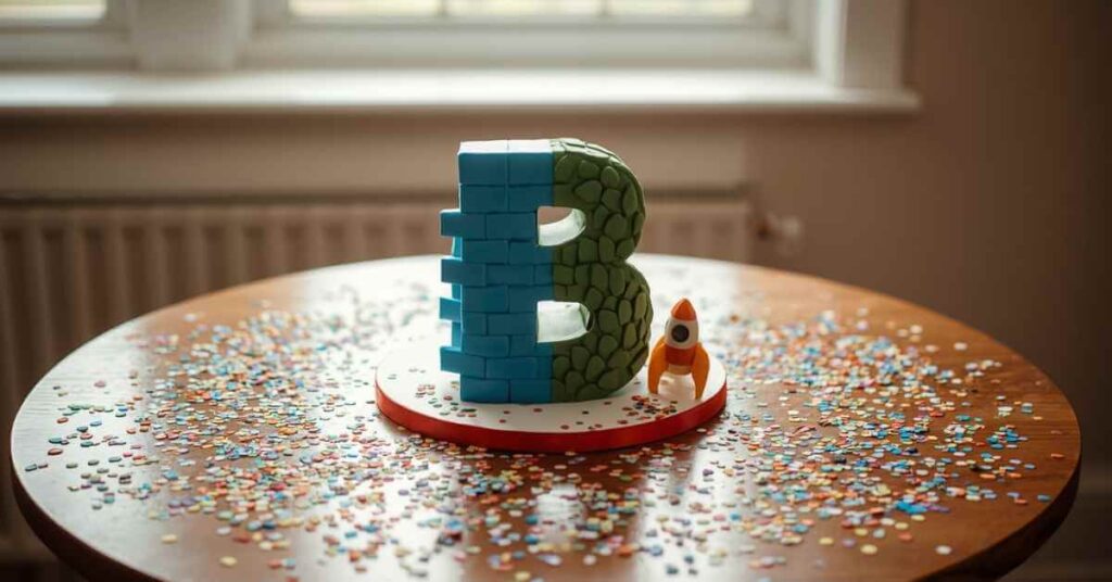 10 B Letter Cake Designs for Boy Simple & Special Ideas