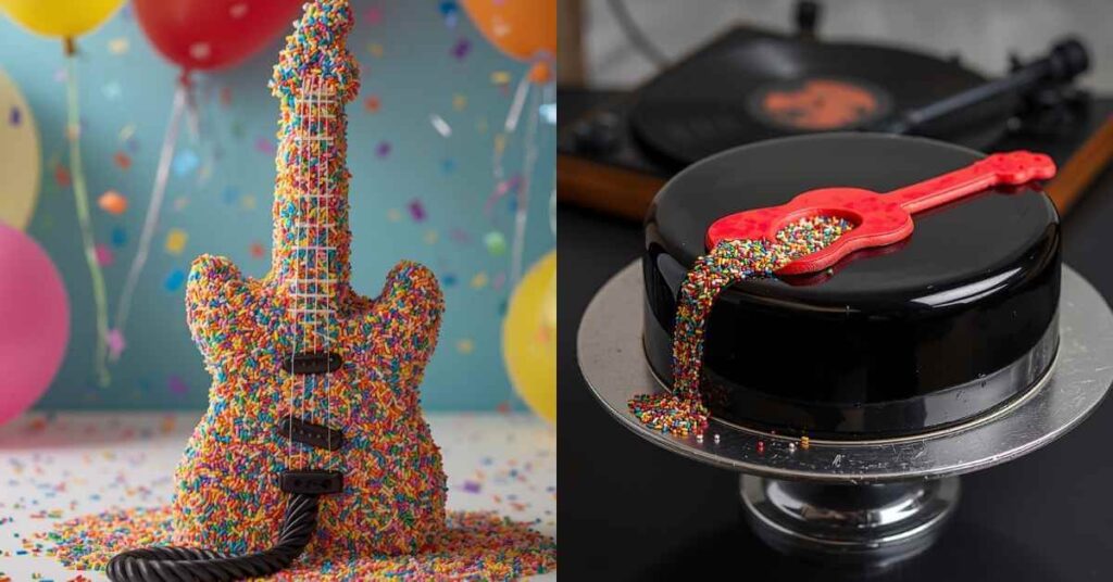 10 Guitar Cake Design Ideas That Rock
