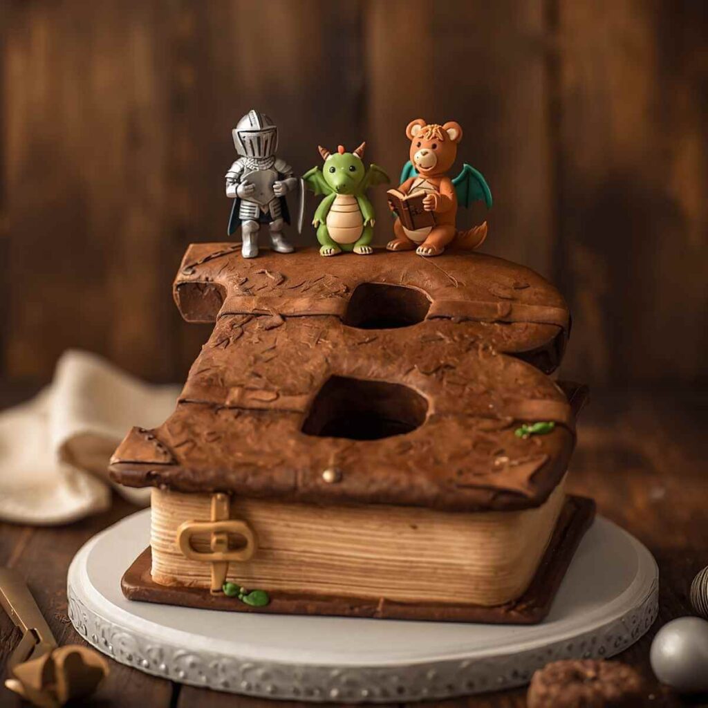 The Storybook B Adventure Awaits Cake