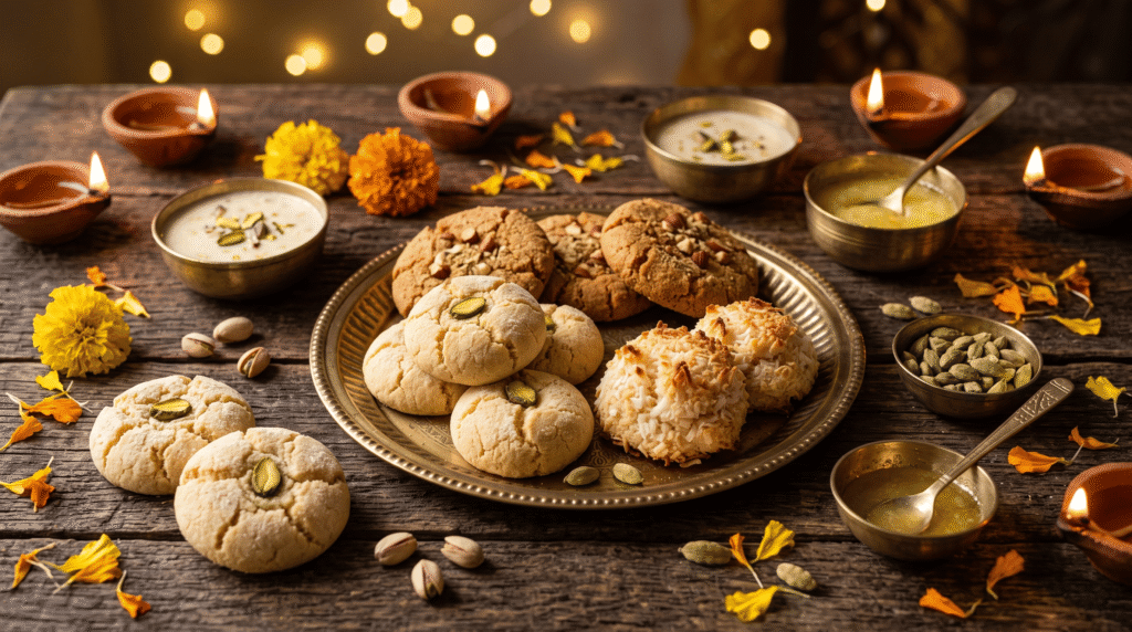 3-Ingredient Diwali Cookies
