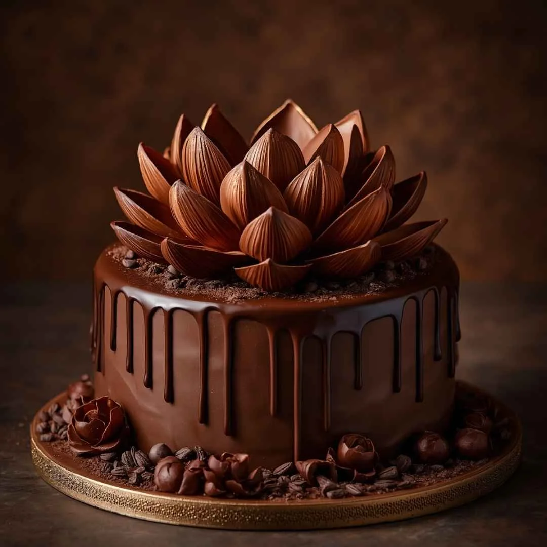 Chocolate Lotus Cake